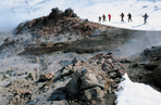 islande, landmannalaugar à raquettes