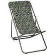 chaise longue transatube imprimee