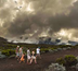 gravir le volcan des océans