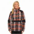 veste de ski a carreaux femme rayce - oxbow