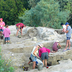 archéologie en roumanie - ruines médiévales en transylvanie