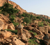 falaise dogon et fleuve niger