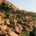 falaise dogon et fleuve niger