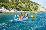 kayak dans les îles ioniennes - pour les 15-17 ans