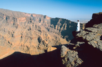 les montagnes du djebel akhdar