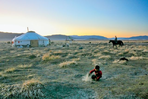 a la rencontre des nomades, rois de la steppe