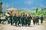 villages et monastères du petit tibet