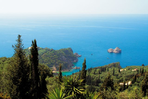 corfou, l'île verte