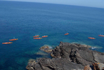 kayak de mer en sardaigne - pour les 15-17 ans