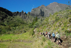ile de la réunion, montagnes de l'océan indien