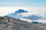 kilimandjaro, nuit dans le cratère