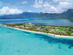 séjour famille à l'ile maurice : une plage, un swing, le paradis