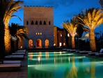 marrakech - dans la splendeur d´un palais au ksar char-bagh