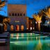 marrakech - dans la splendeur d´un palais au ksar char-bagh