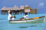 au soneva gili, les maldives sur pilotis