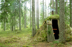 des lumières de la ville au silence de la forêt