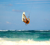 tulum vu du ciel:  kitesurf au mexique
