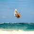 tulum vu du ciel:  kitesurf au mexique