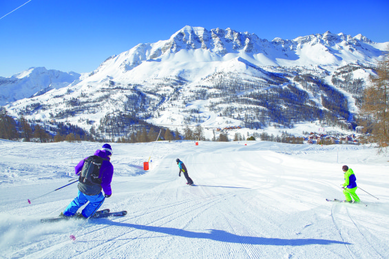 ©Pierre Augier - Vars la Forêt Blanche à ski