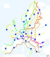 eurovelo 6 distances