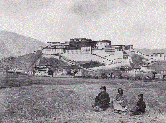 Alexandra et Yongden - Lhassa -Tibet