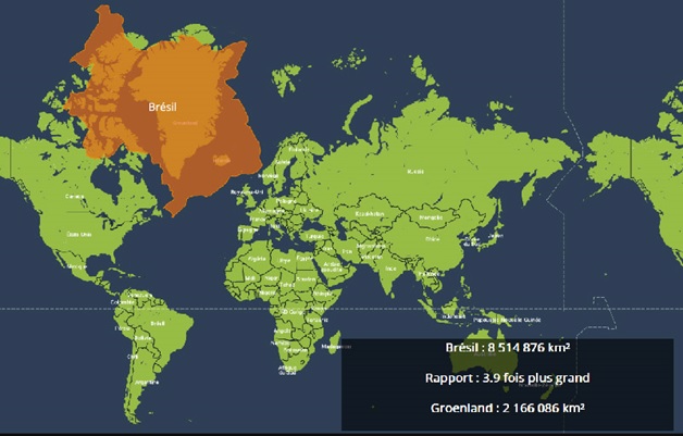 Est-ce que la carte du monde est fausse ?