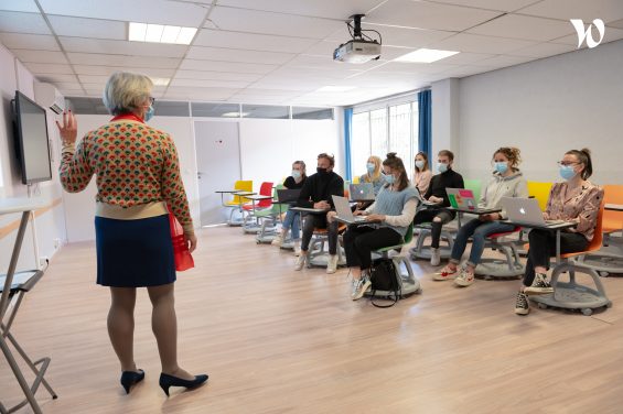 ESCAET salle de classe période COVID