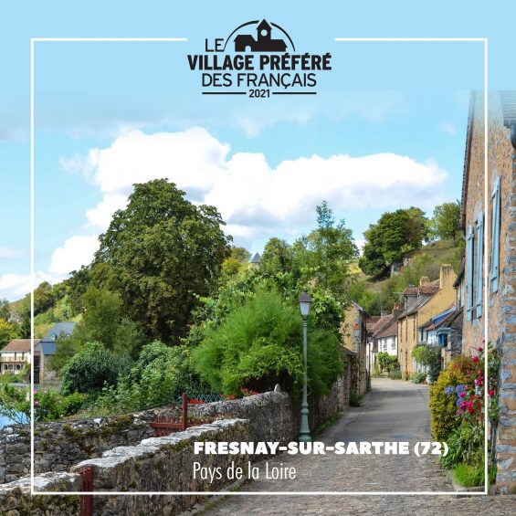 Fresnay-sur-Sarthe village préféré des français en 2021