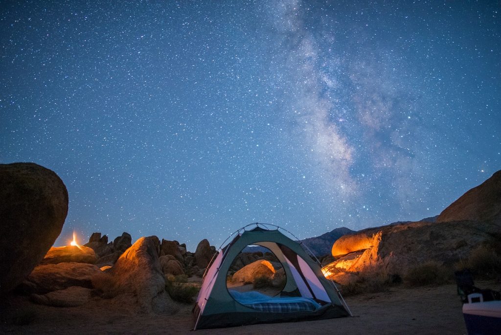 Camping belle étoile
