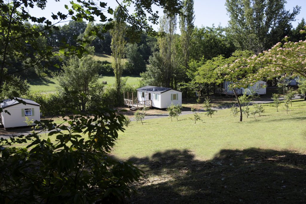 Dans le Lot, le camping Le Valenty mise sur le réemploi de tous les matériaux ©Camping Le Valenty