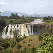 Les chutes du Nil Bleu en Éthiopie