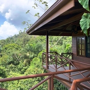 Chambre dans les arbres au Costa Rica